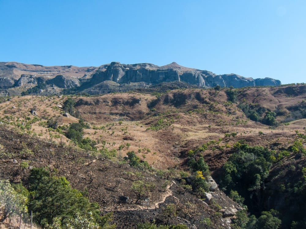 Exploring short hikes in the Drakensberg