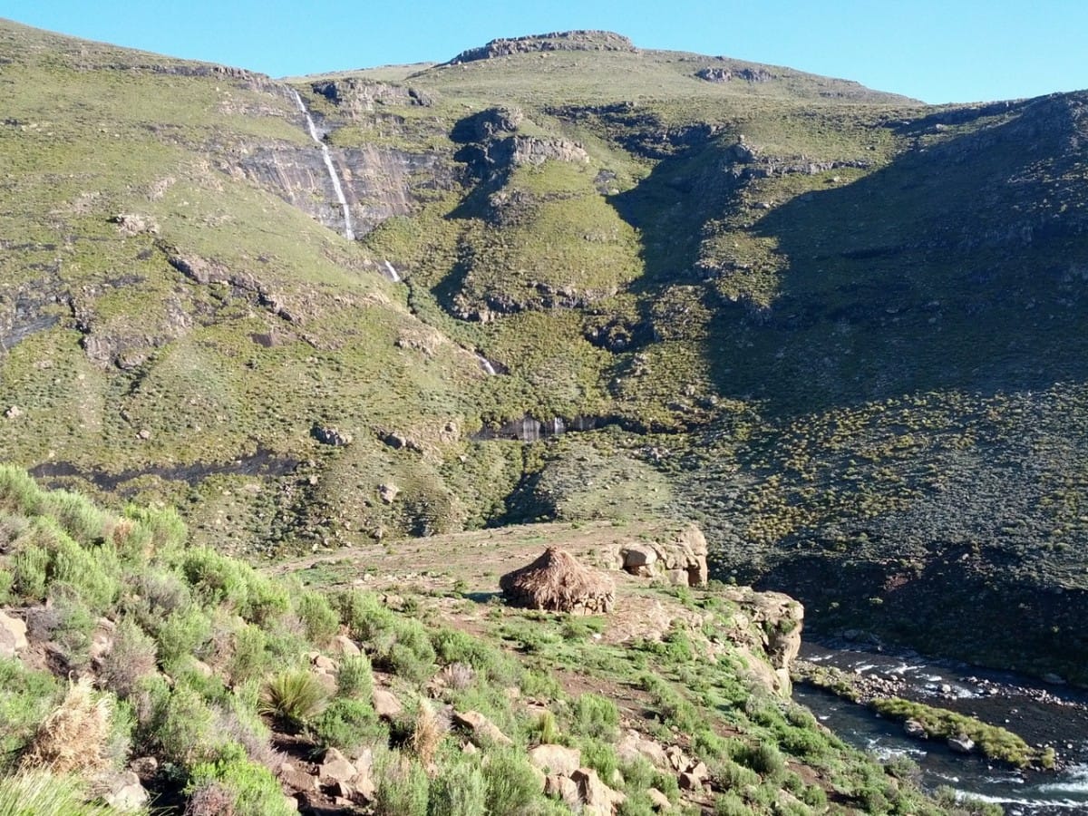 Waterfall chasing in Maluti, Lesotho