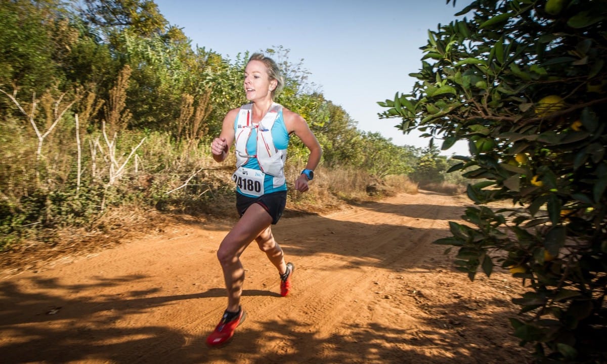 Lucky Miya and Megan Mackenzie victors at the FNB Platinum Trail Run