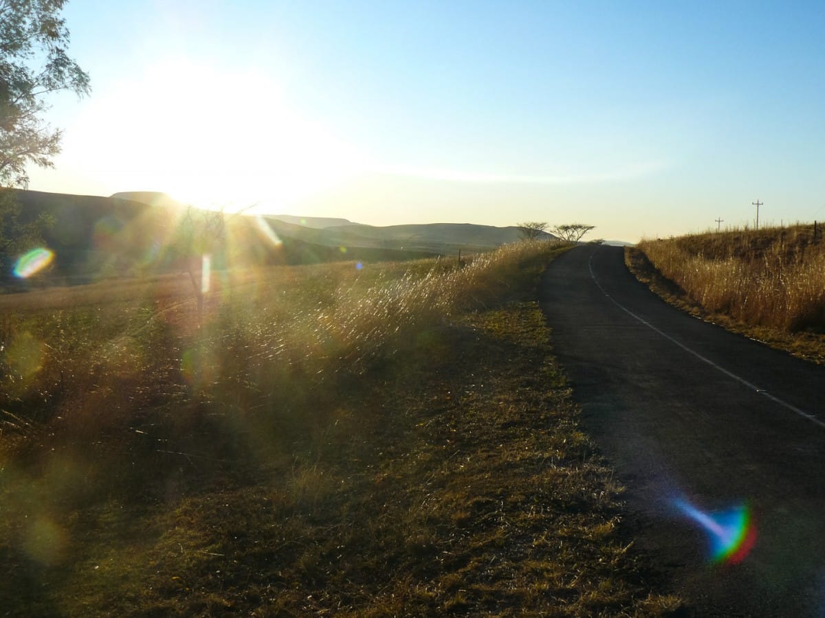 Waterfall night hike and morning tempo run in the Berg